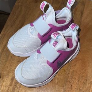 NWOT Nike Kids White and Purple Sneakers